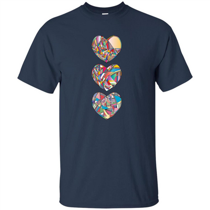 Hearts T-shirt Navy