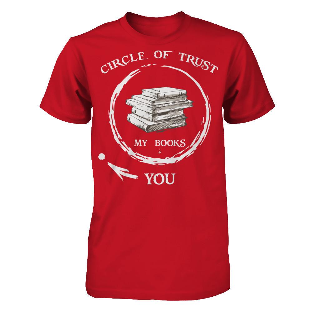 My Books - Circle Of Trust Gildan - Short Sleeve Tee Red