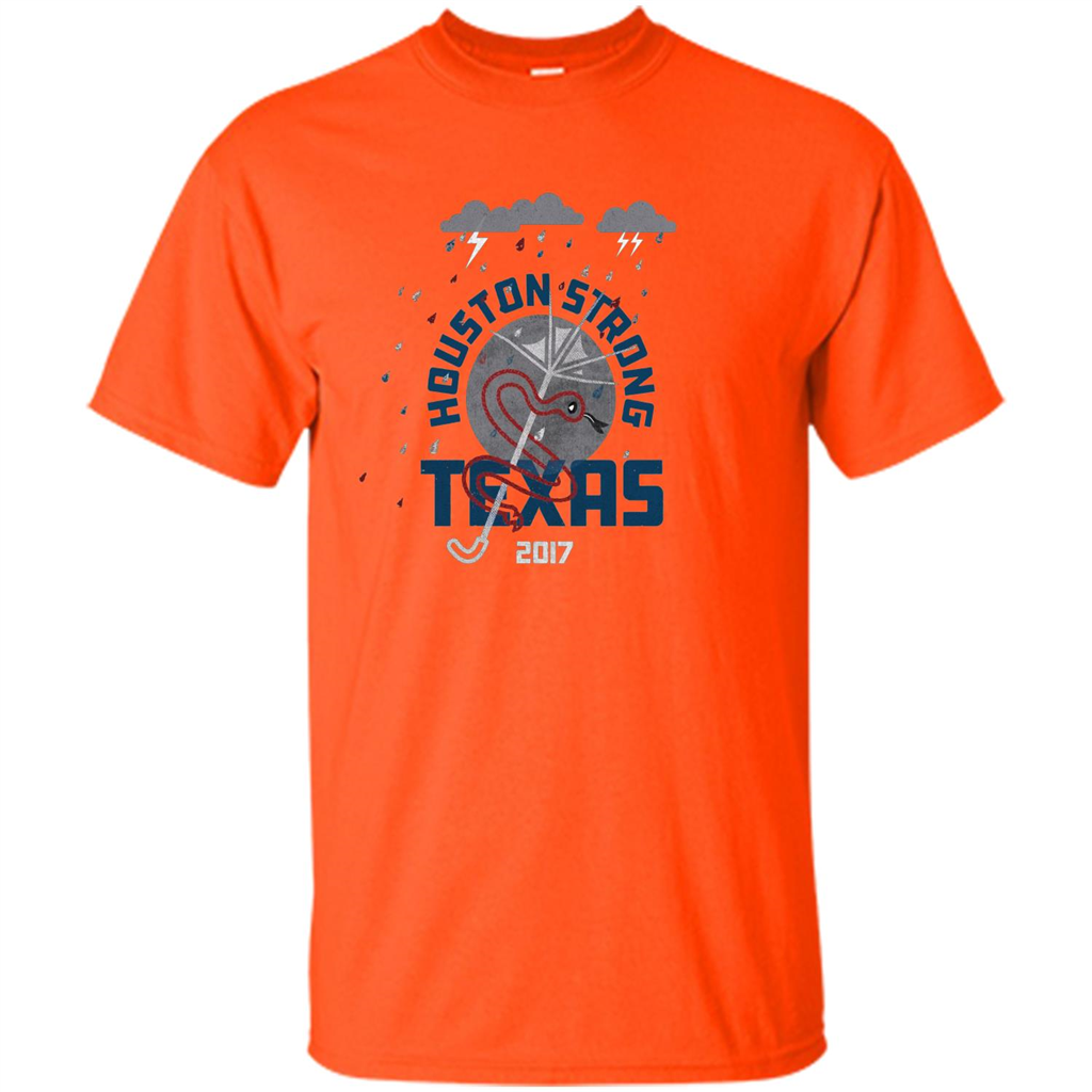 Harvey Houston Strong Texas 2017 T-shirt Orange