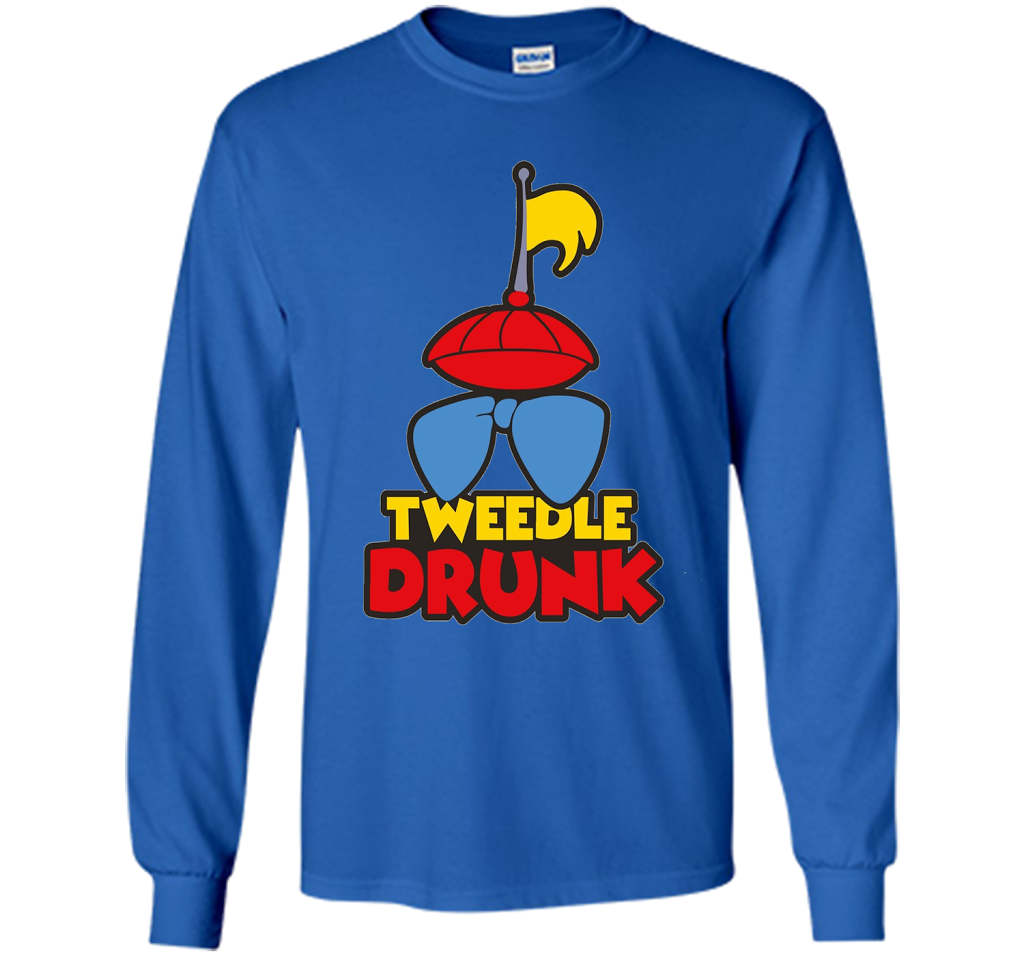 Drunk T-shirt Tweedle Drunk T-Shirt