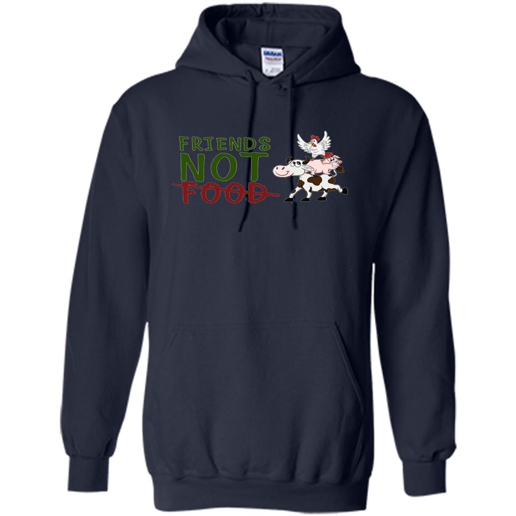Friends Not Food T-Shirt Navy
