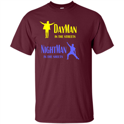 The Nightman In the Sheets T-Shirt Maroon