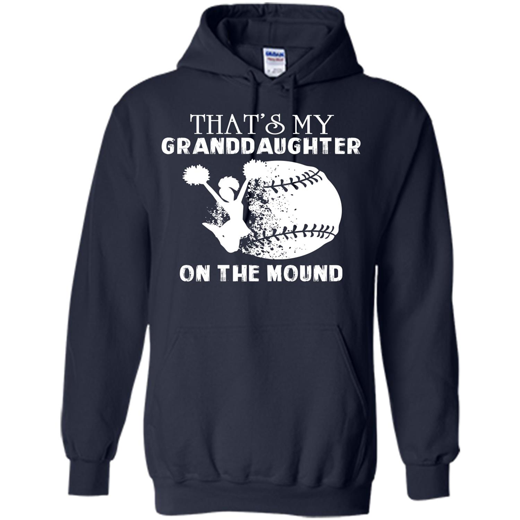 Baseball T-shirt That’s My Granddaughter On The Mound Navy