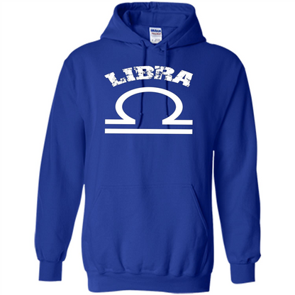 Libra T-shirt Libra Symbol Zodiac October Birthday T-shirt Royal