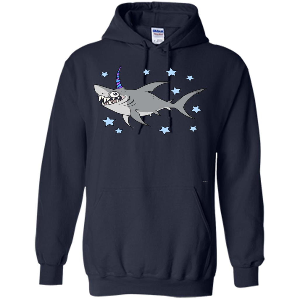 Unishark T-shirt Unicorn + Shark Navy