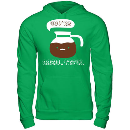 You're Brew-tiful Gildan - Pullover Hoodie Irish Green