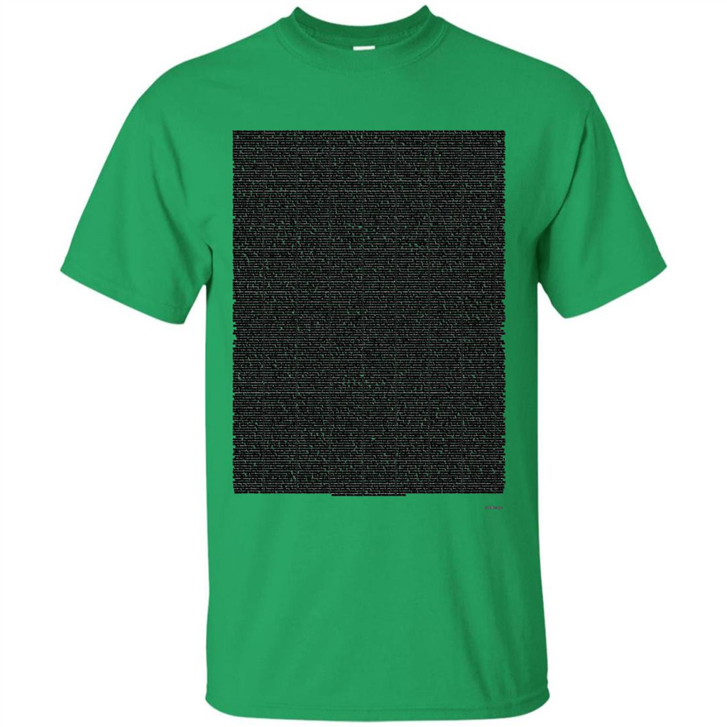 Bee Movie Script T-shirt Irish Green