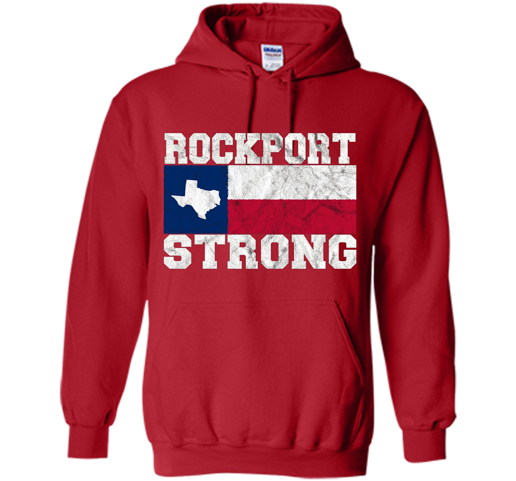 Rockport Strong, Rockport Pride, Rockport Texas T-shirt Red