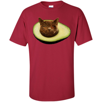 Avocato T-Shirt Avocado Cat Cardinal