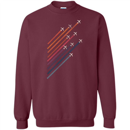 Aerial Acrobat T-shirt Maroon