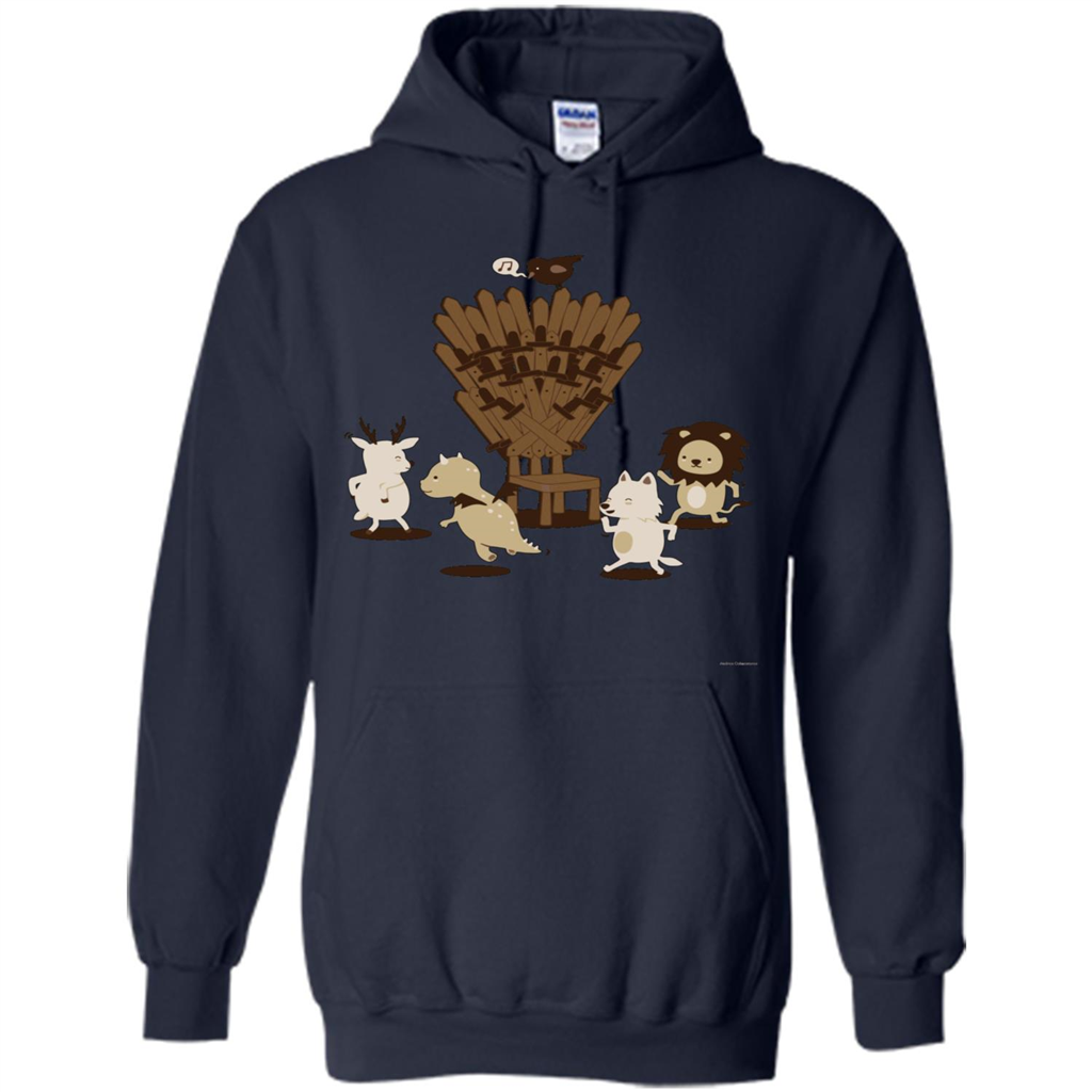 Game Of Musical Thrones Characters T-shirt Navy