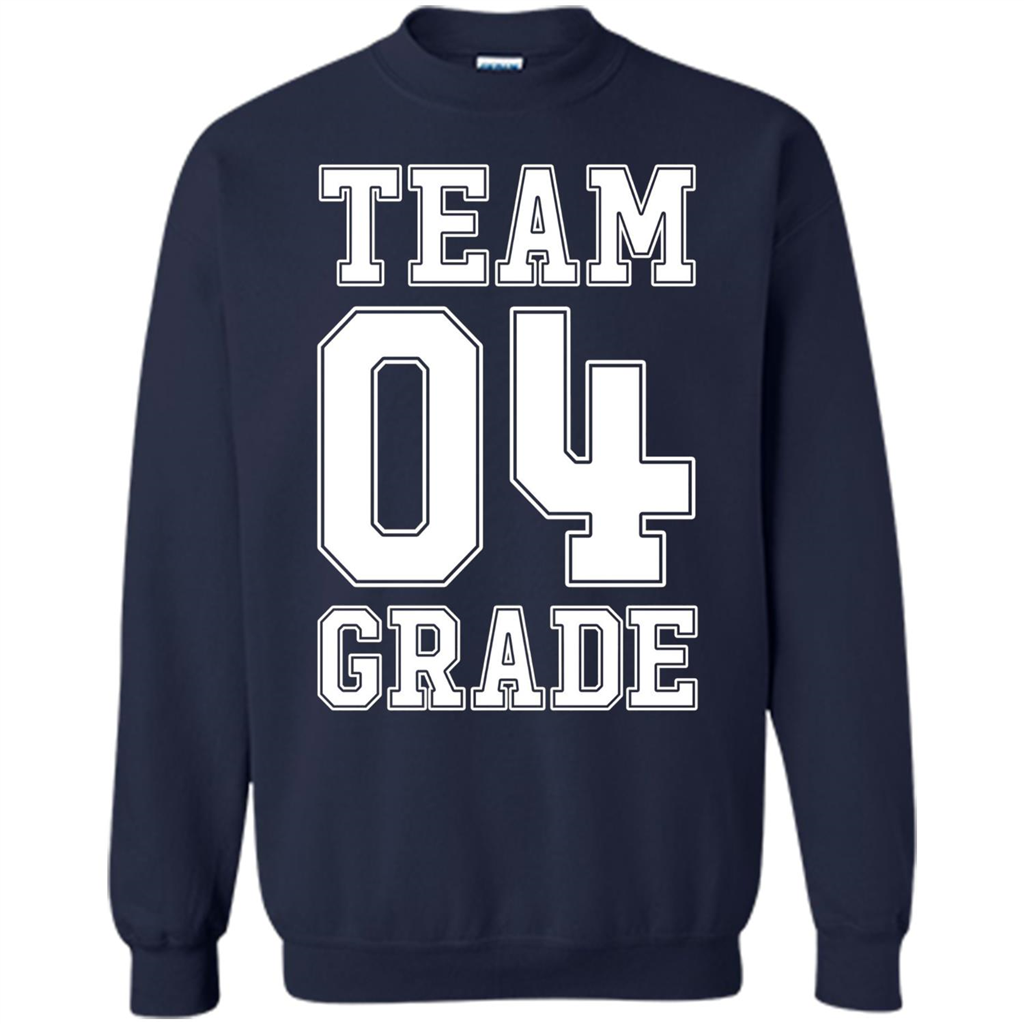 Team Fourth Grade T-shirt Team 4th Grade Back To School T-Shirt Navy
