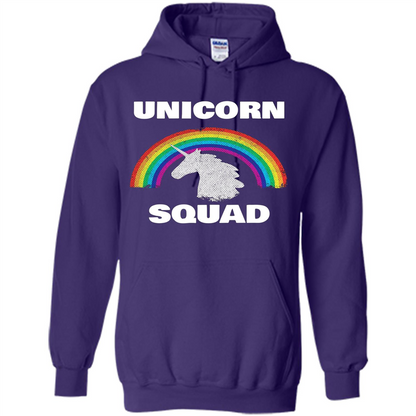 Unicorn Squad T-shirt Rainbow Unicorns Love T-Shirt Purple