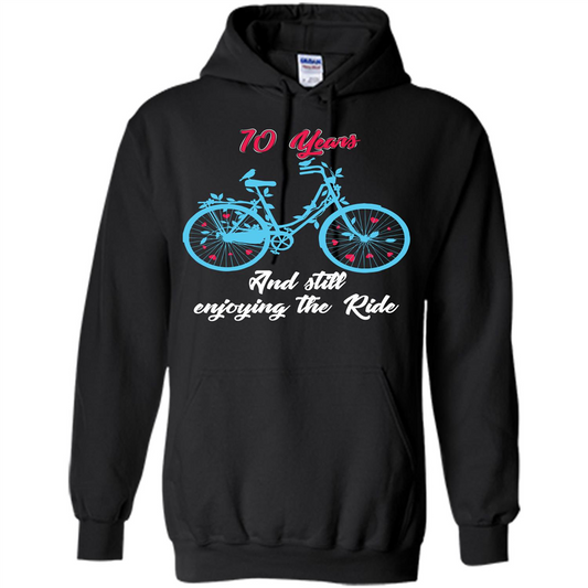 Anniversary T-shirt 10 Years And Still Enjoying The Ride Black