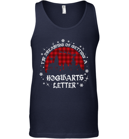 I'm Dreaming Of Getting A Hogwarts Letter Harry Potter Tank Top Tank Top Navy
