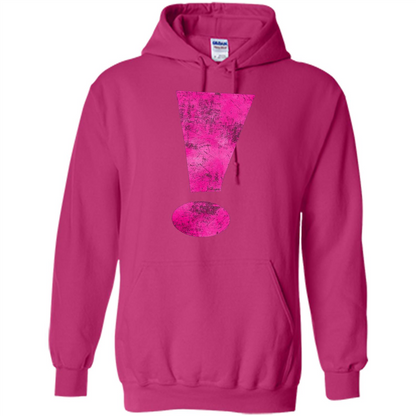 Exclamation Point Graphic T-shirt Heliconia