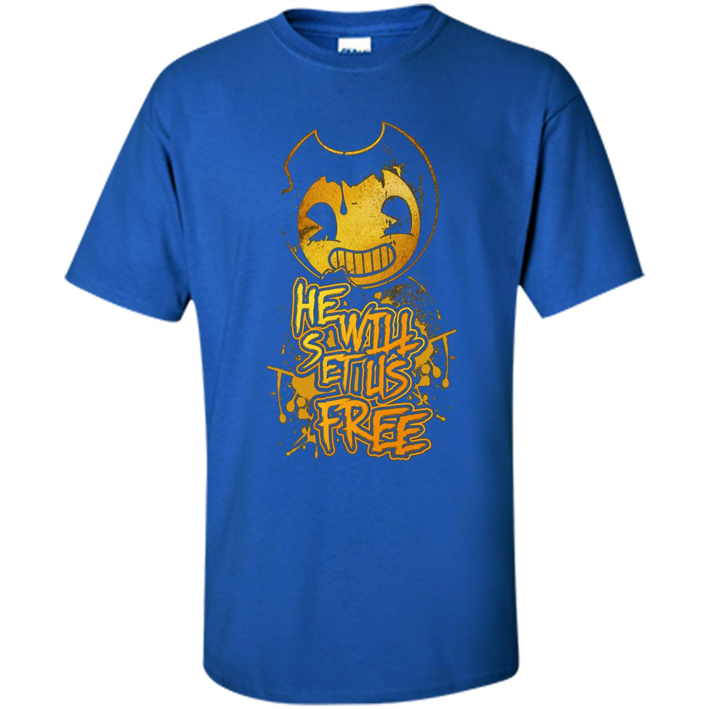 He Will Set Us Free T-shirt Royal