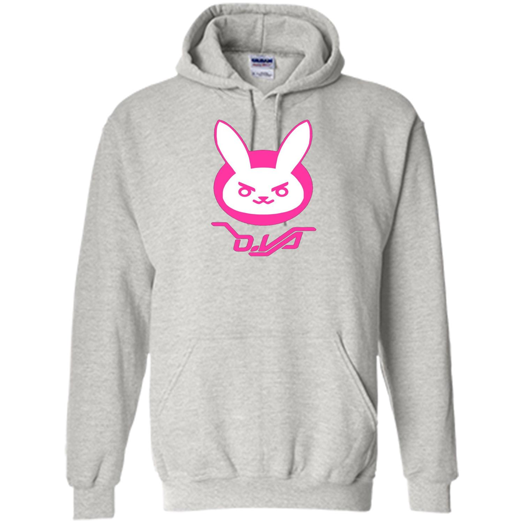Overwatch D.VA Bunny Spray T-shirt Ash