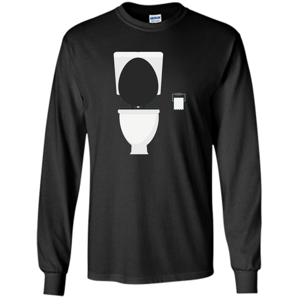 Toilet - Toilet And Bathroom T-shirt Orange