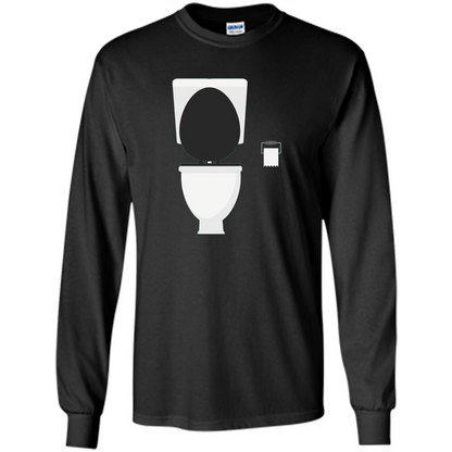 Toilet - Toilet And Bathroom T-shirt Orange