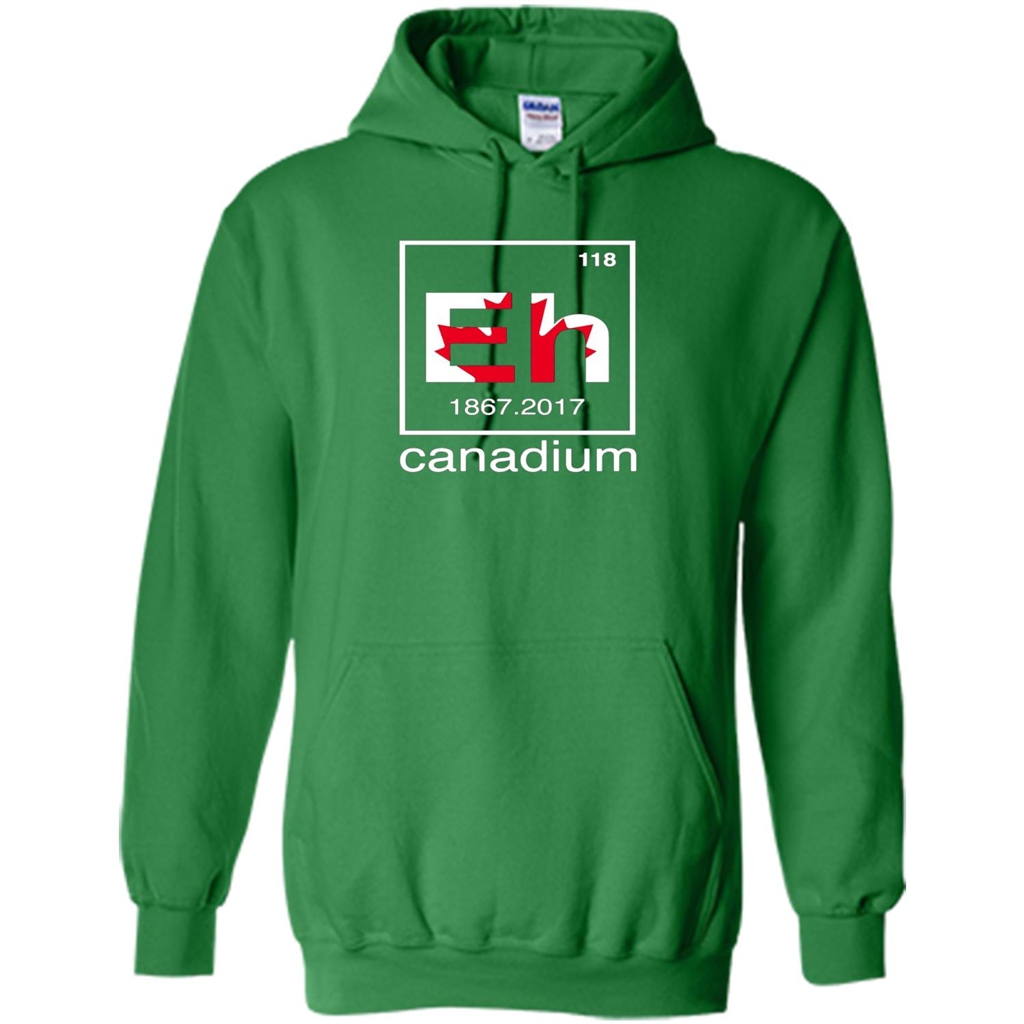 Funny Canadian T-shirt Canada Element Eh - 150 years T-Shirt Irish Green