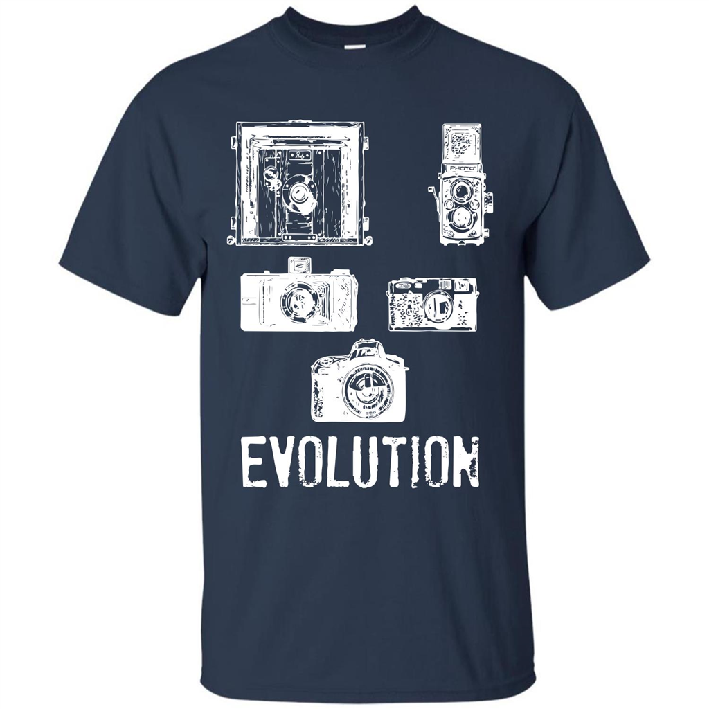 Photographer T-shirt Evolution T-shirt Navy