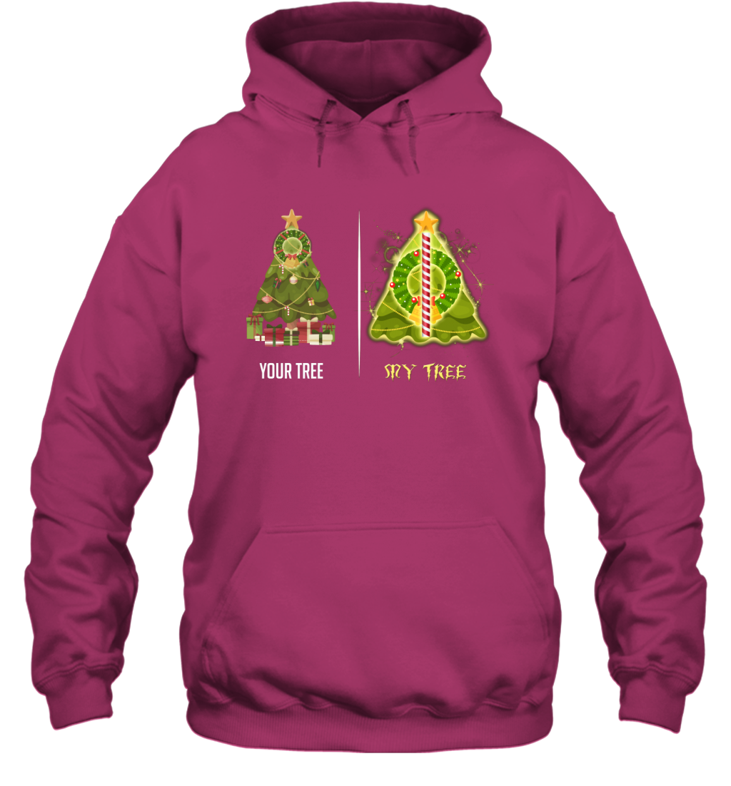 Harry Potter Christmas Tree Hoodie Hoodie Heliconia