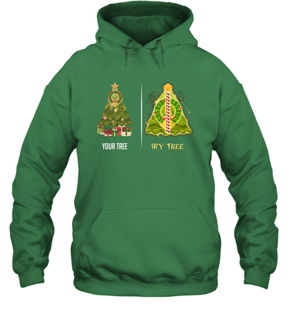 Harry Potter Christmas Tree Hoodie Hoodie Irish
