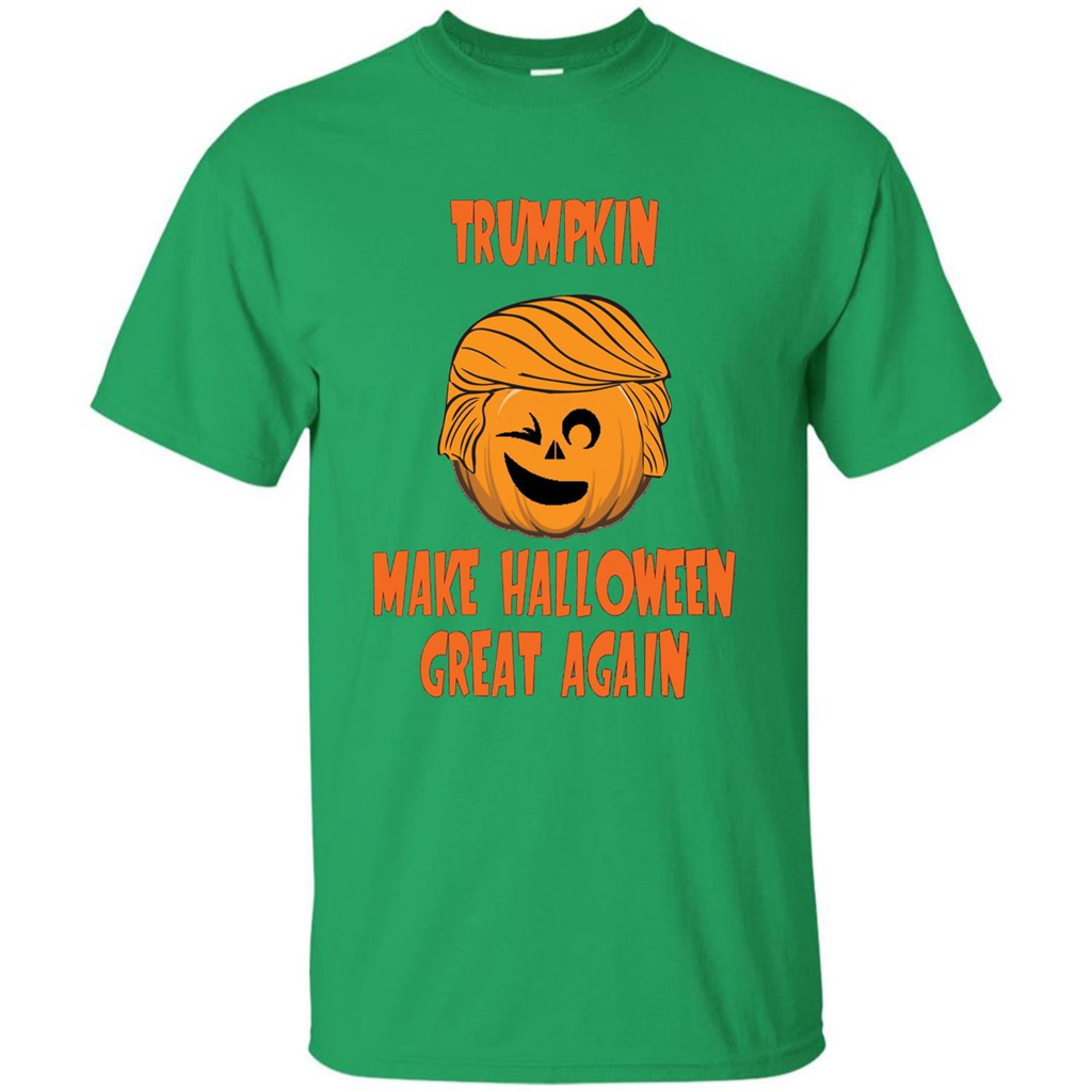 Trumpkin Make Halloween Great Again T-shirt Irish Green