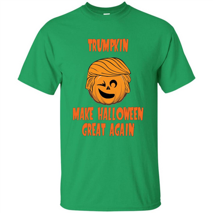 Trumpkin Make Halloween Great Again T-shirt Irish Green