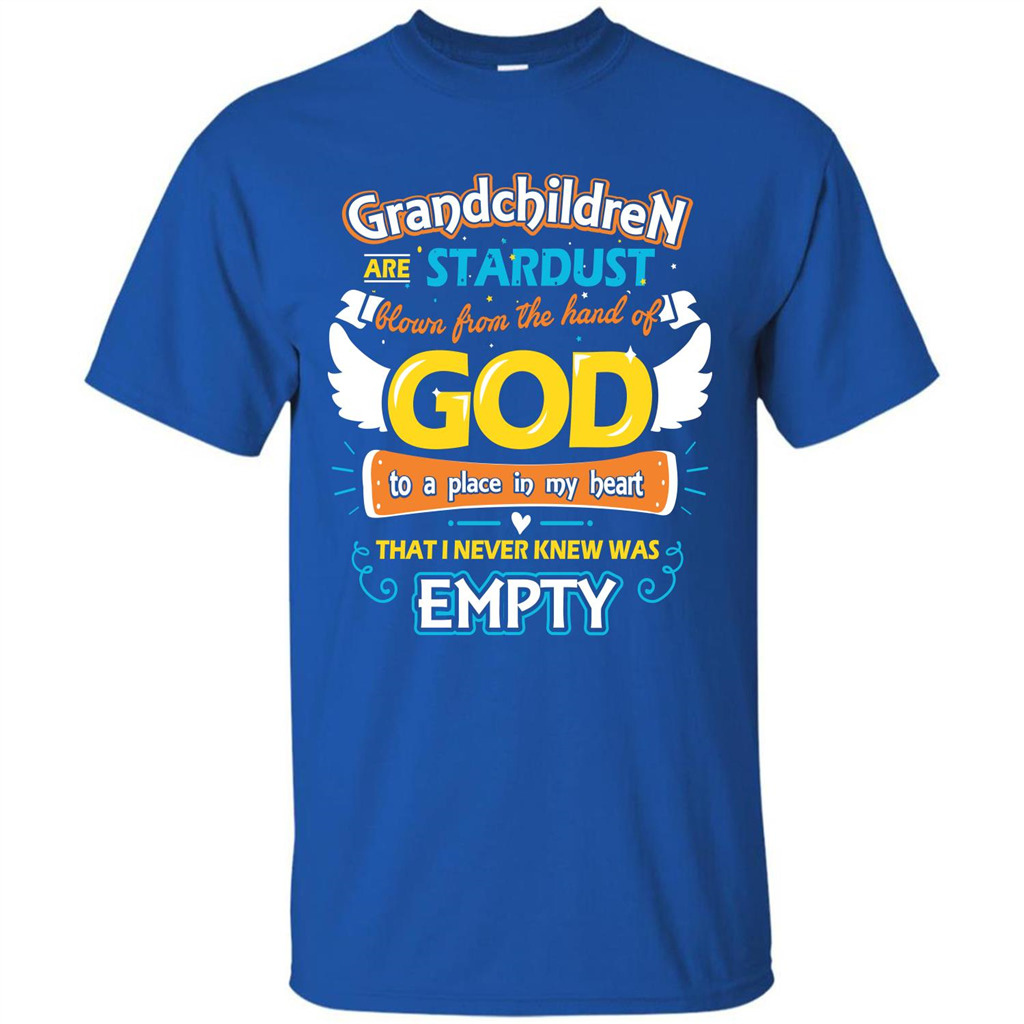 Grandchildren Are Stardust From The Hands Of God T-shirt Royal