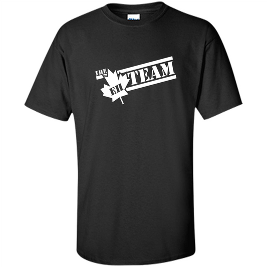 Funny The EH Team Canada T-shirt Black