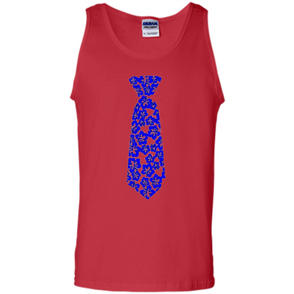 Hawaiian T-shirt Floral Tie