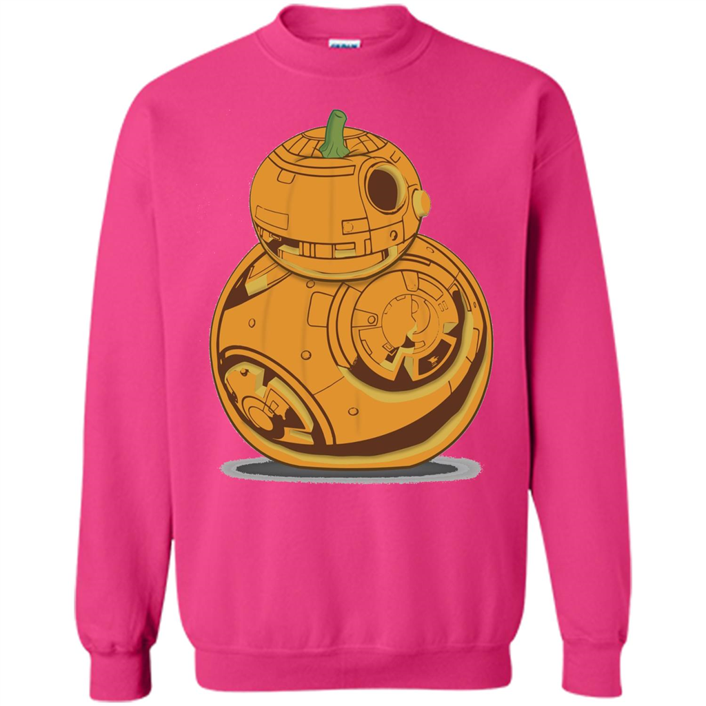 BB-8 Pumpkin Carving Halloween T-Shirt Heliconia