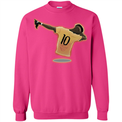 Dabbing Soccer T-shirt Heliconia