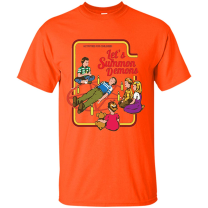 Let's Summon Demons T-Shirt Orange