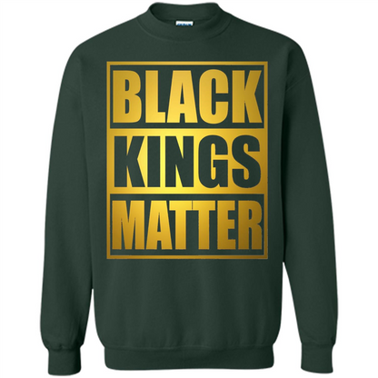 Black Kings Matter T-shirt Forest Green