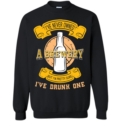 Beer T-shirt I've Never Owned A Brewery But I’m Pretty Sure Orange