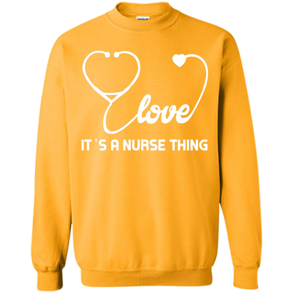Nurse T-shirt It_Ñés A Nurse Thing Gold
