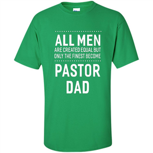 Men's Pastor Dad T-shirt Funny Sayings Men Christian T-shirt