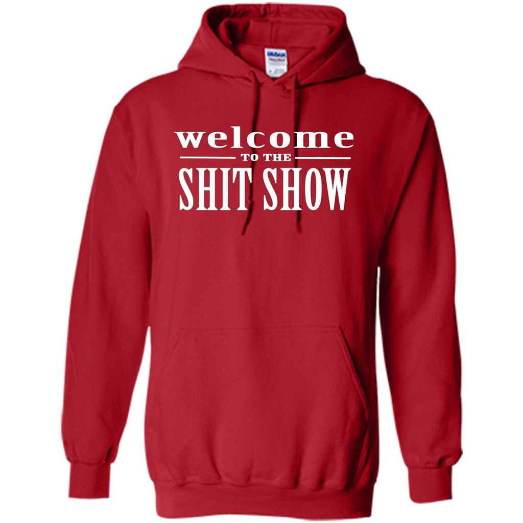 Welcome To The Shit Show T-shirt Red