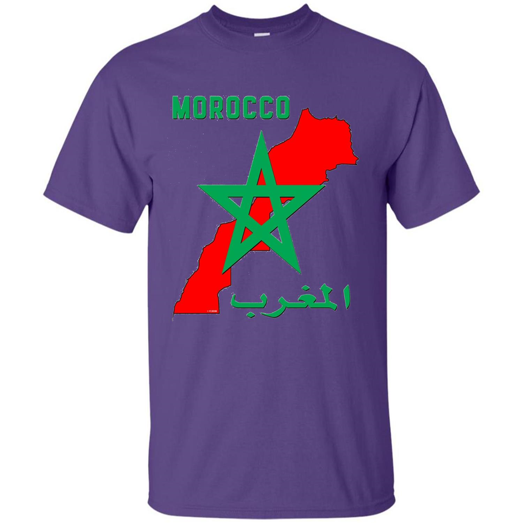 Morocco Moroccan T-shirt Purple