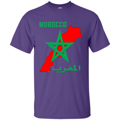 Morocco Moroccan T-shirt Purple