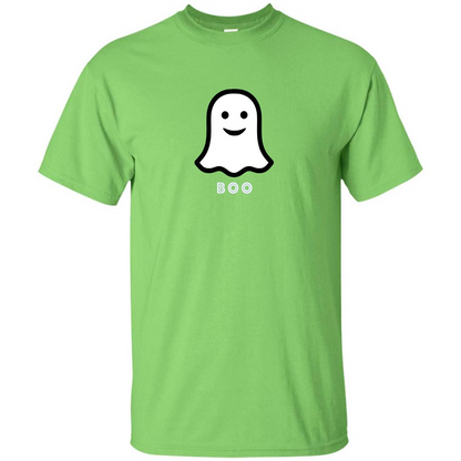 Boo Ghost T-shirt Lime