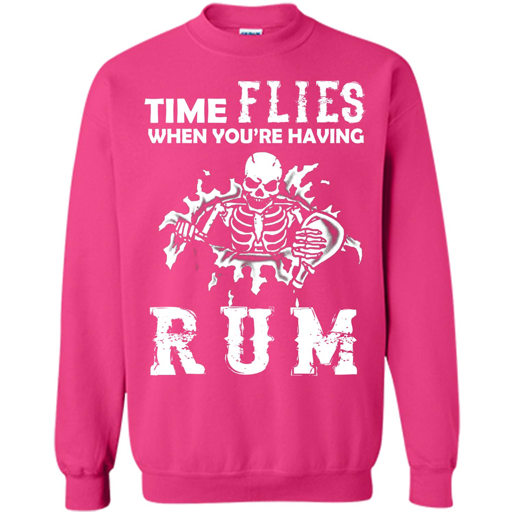 Rum T-shirt Time Flies When You're Having Rum