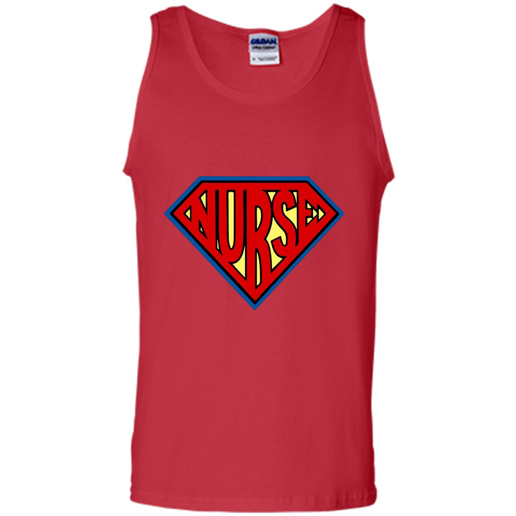 Super Nurse T-Shirt SuperHero SuperPower Nurse T-shirt Red