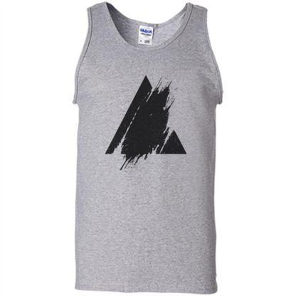 Place Splashed Triangle T-shirt Sport Grey