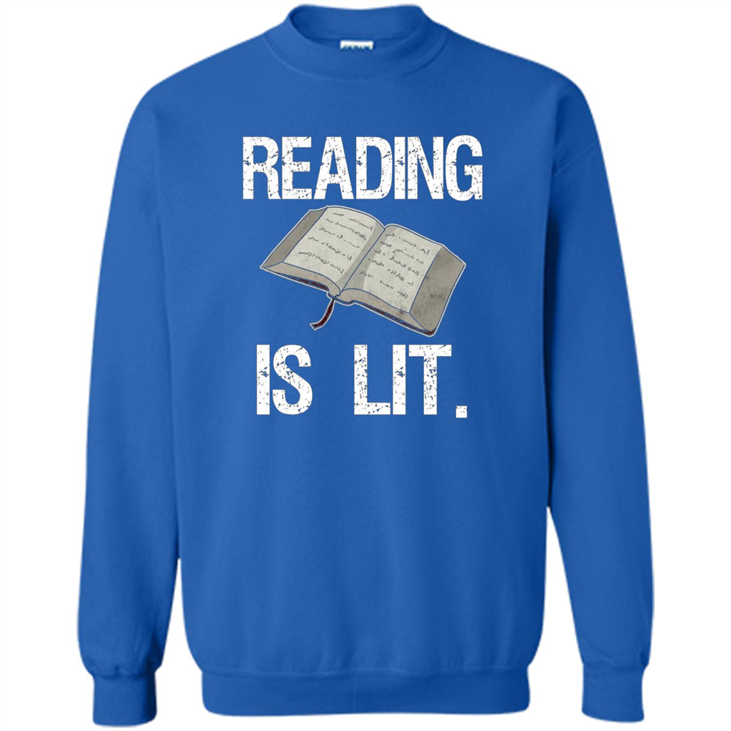 Book Reader T-shirt Reading is Lit T-shirt