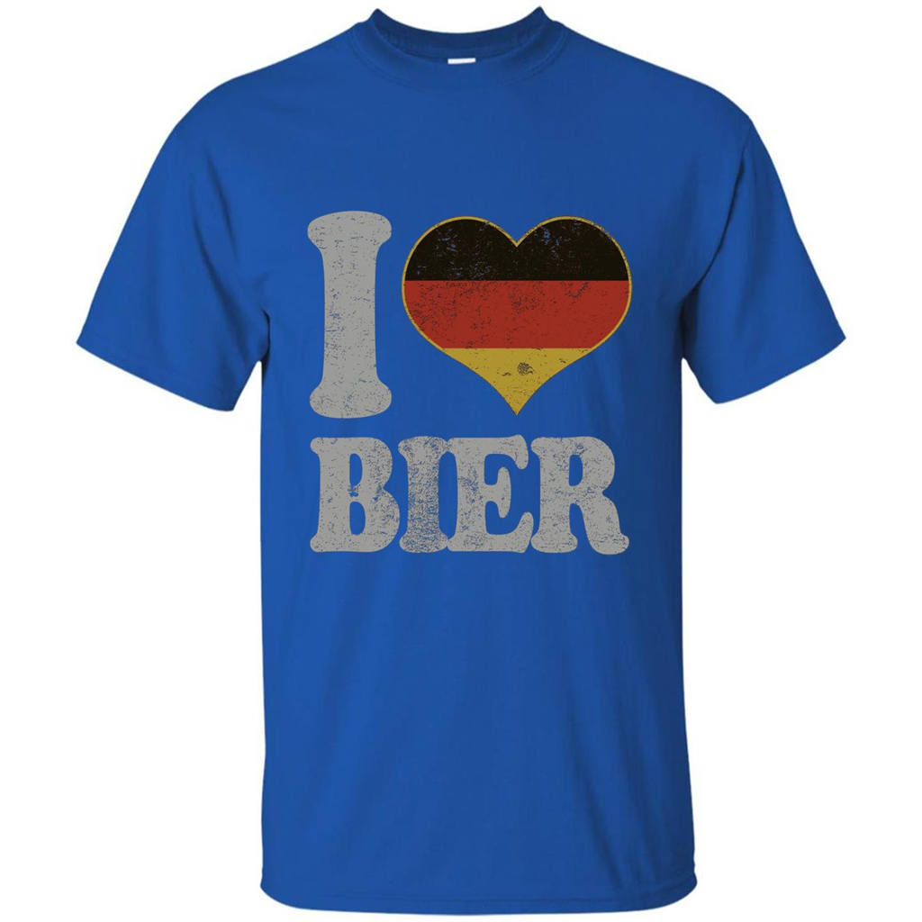 Oktoberfest T Shirt Germany Drinking Beer I Love Bier T-shirt Royal