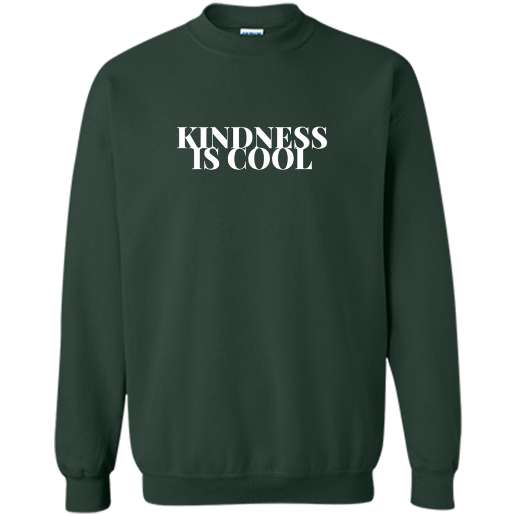 Kindness Is Cool T-shirt Forest Green